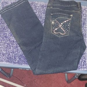 Jenni jo jeans women's size 15/16 stretch pants